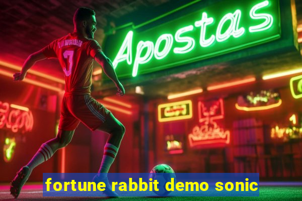 fortune rabbit demo sonic